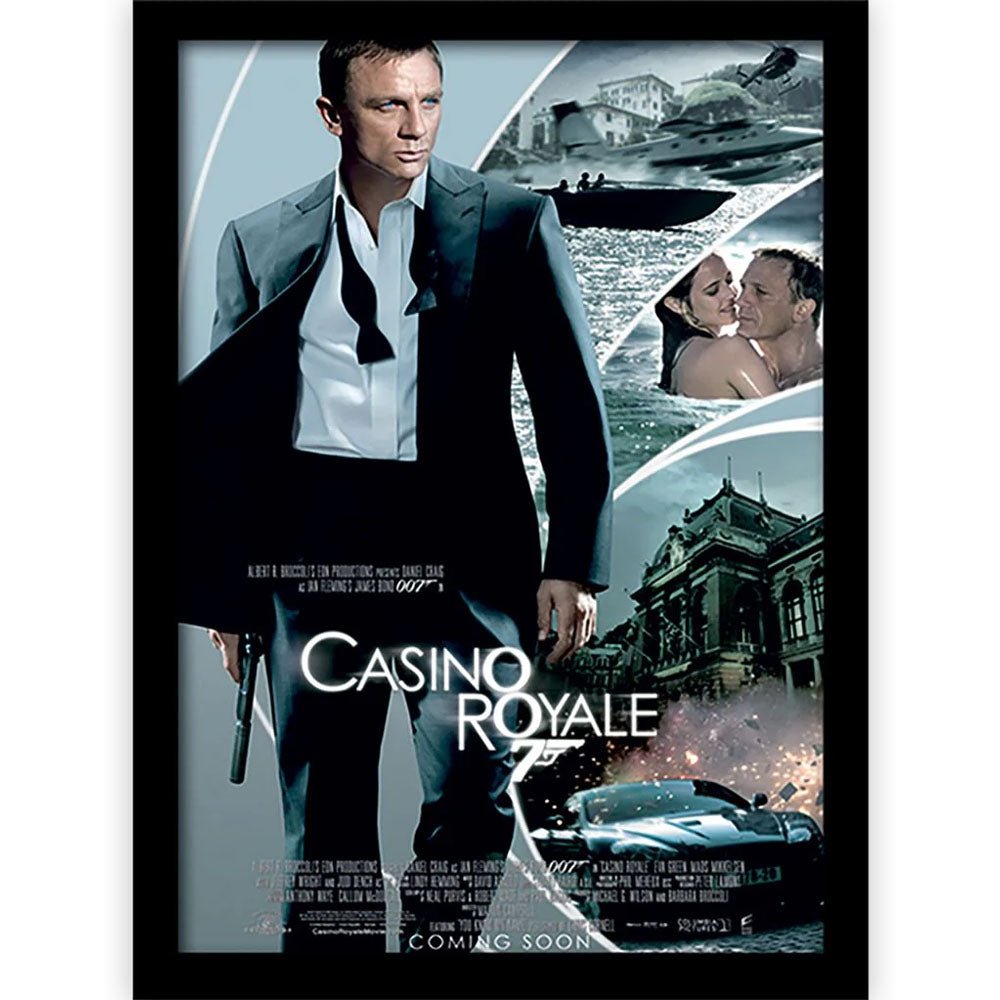 JAMES BOND ジェームズボンド - Casino Royale / インテリア額 - PGS